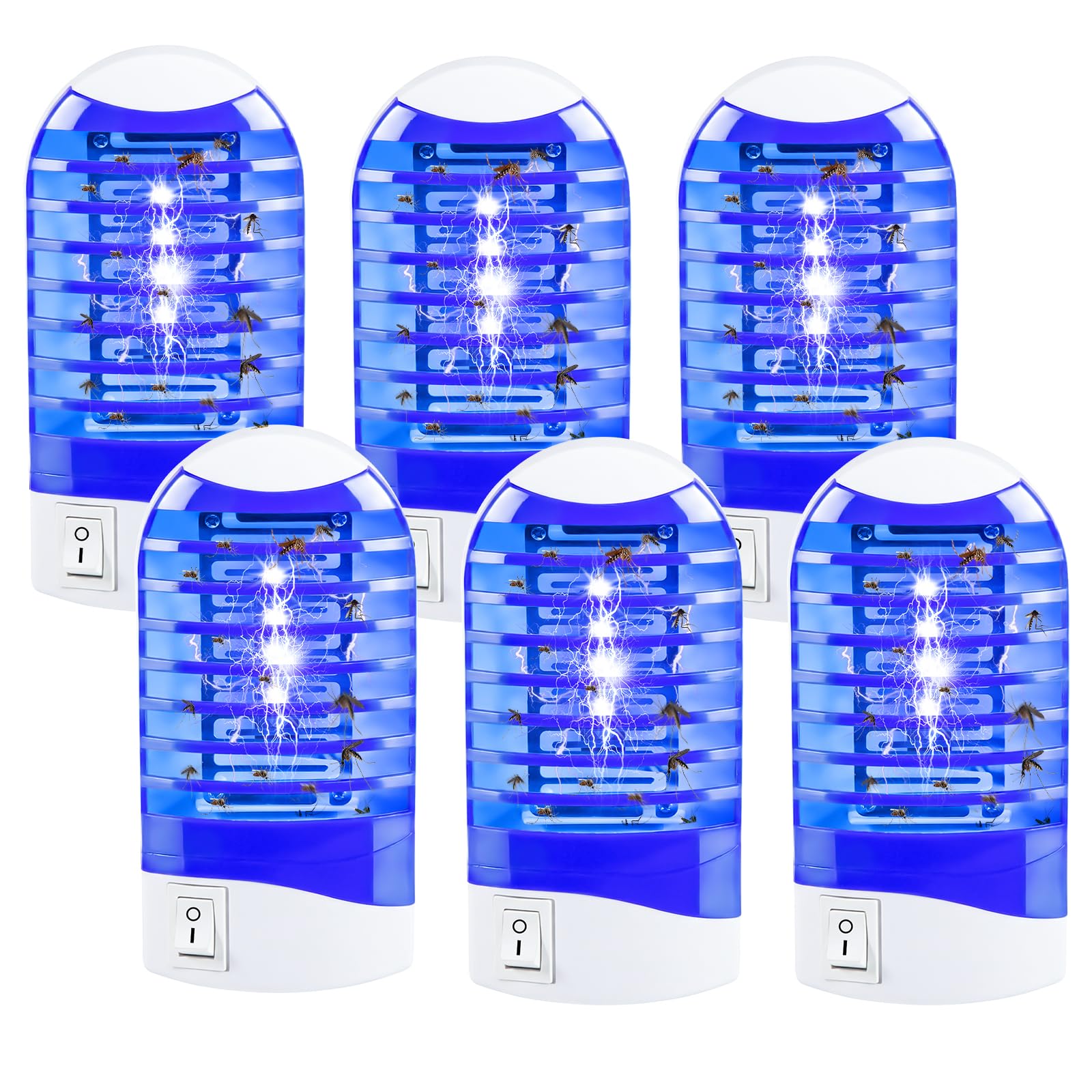 Jahy2Tech bug zapper indoor 6-pack for a pest-free living room.