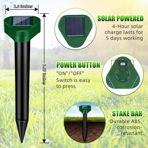 Jahy2Tech pet-safe design protects families while deterring pests.