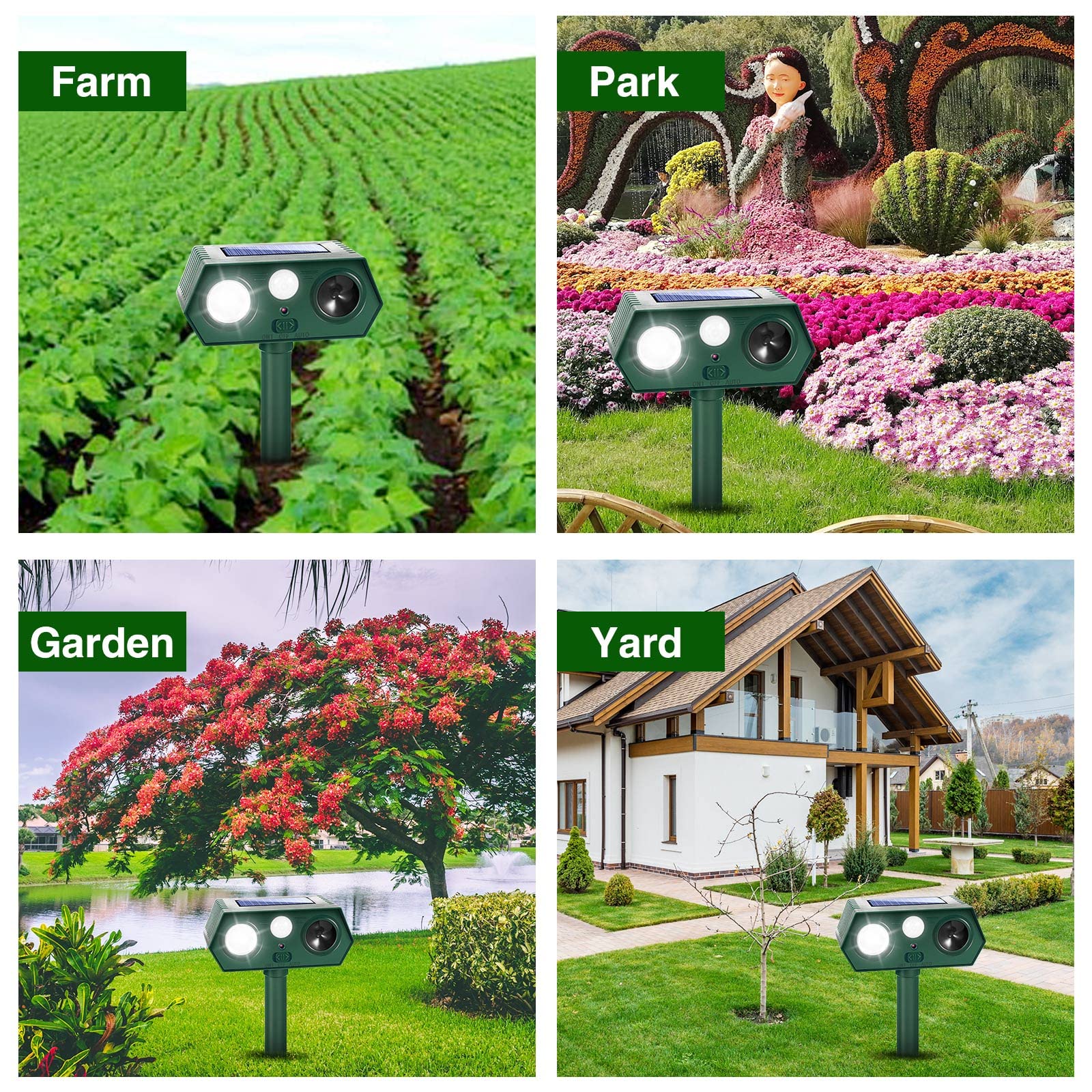 Fortress Pro motion sensor coverage up to 30 feet