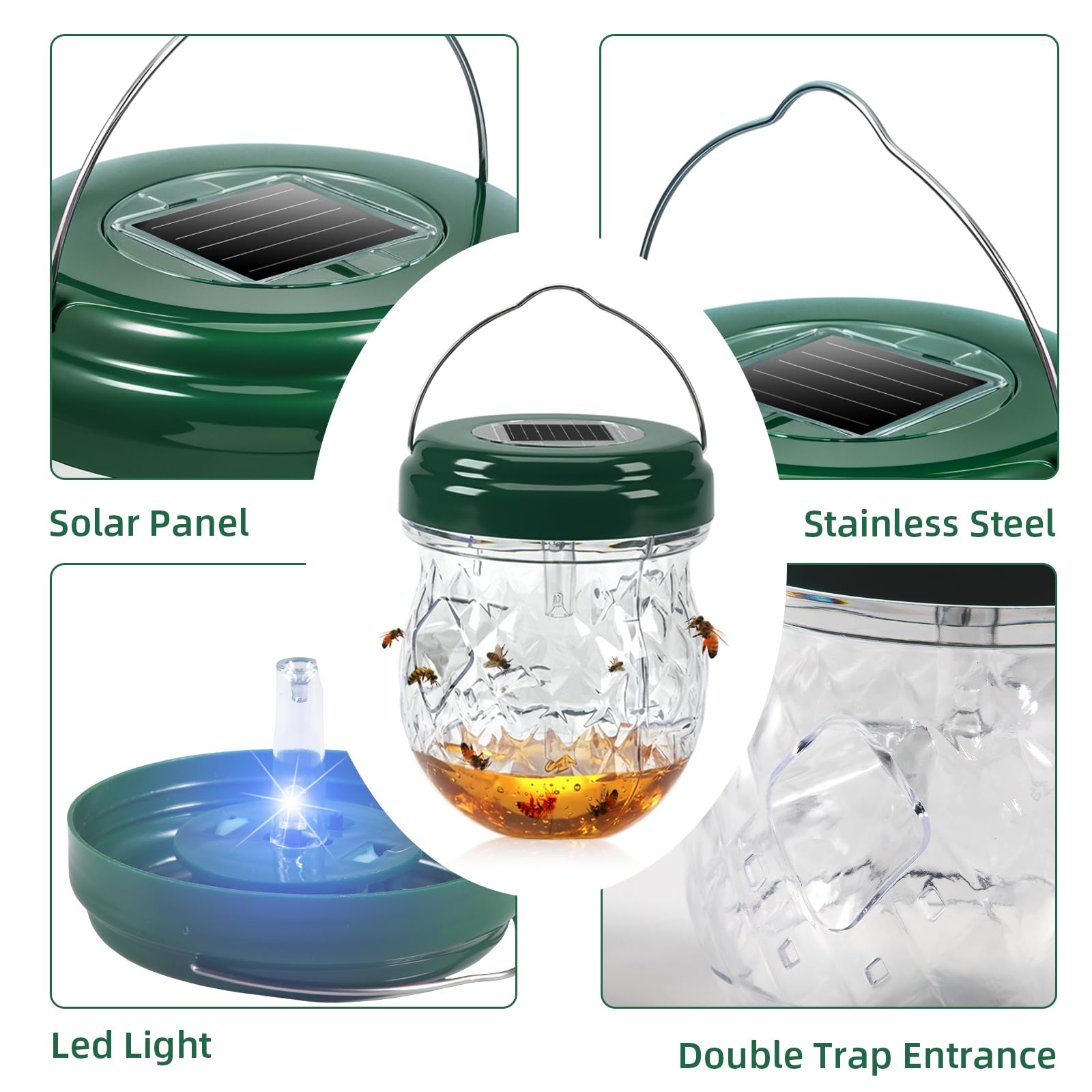 Jahy2Tech Four-pack provides value across multiple outdoor spaces.