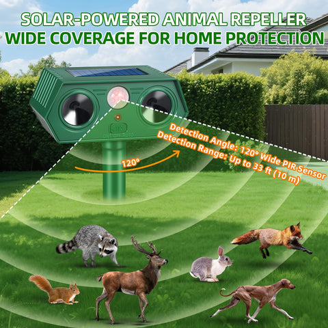 Jahy2Tech IP65 weatherproof housing withstands sun and rain for year-round outdoor use.