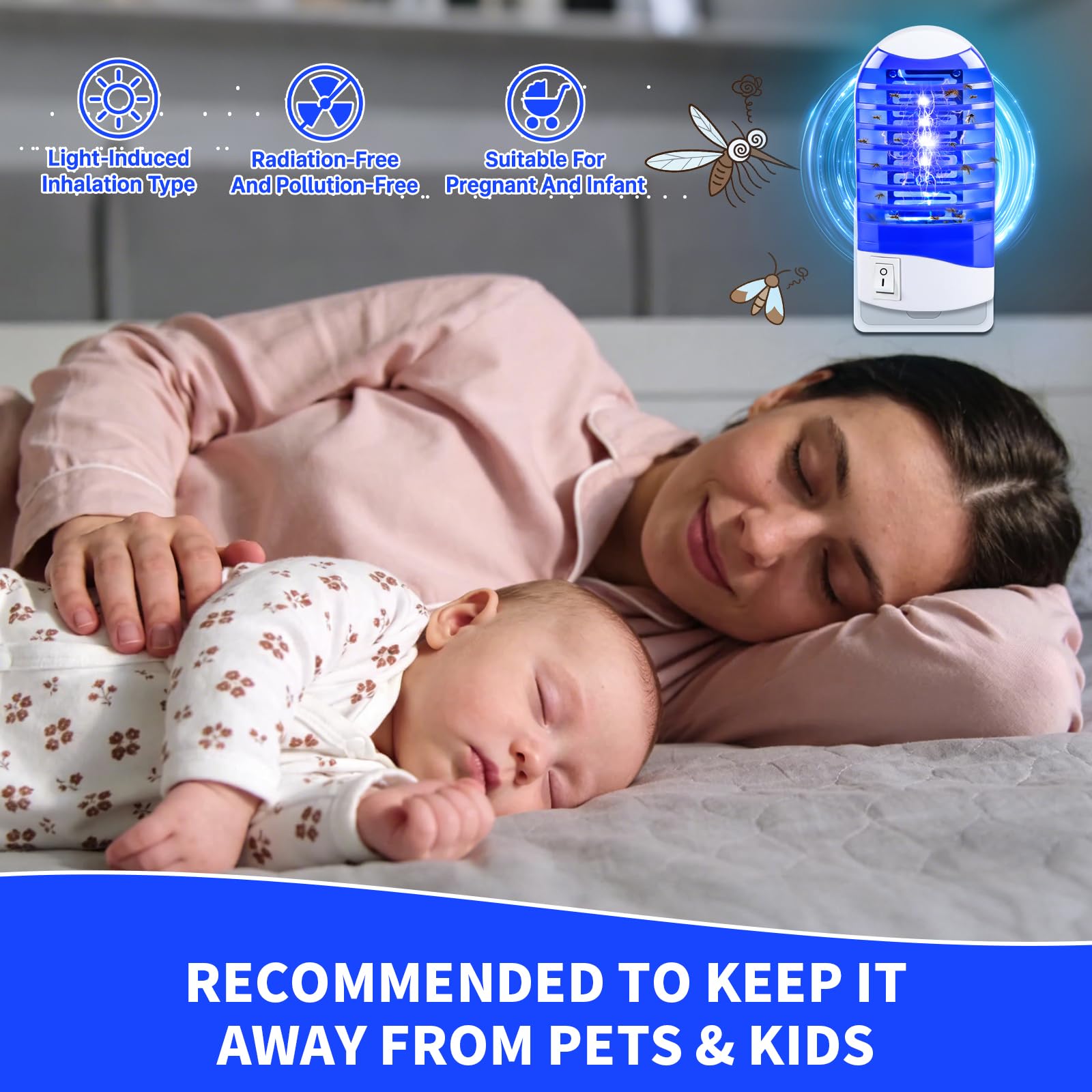 Jahy2Tech LEDs with 8000-hour lifespan for long-term use.