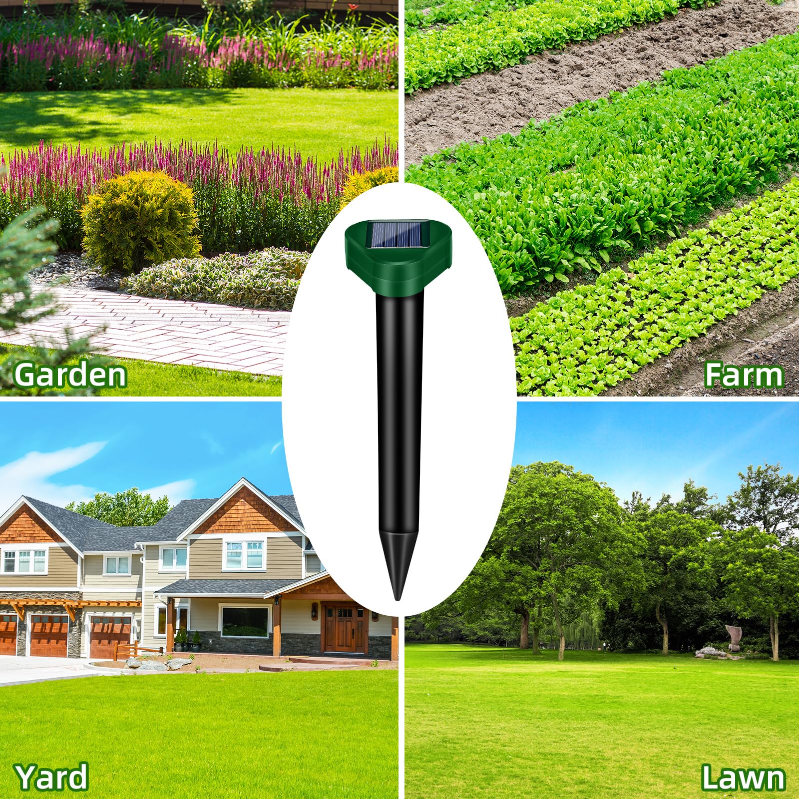 Jahy2Tech perimeter protection guards gardens and yards from burrowers.