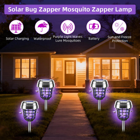 Jahy2Tech solar panel and battery powering dusk-to-dawn operation.
