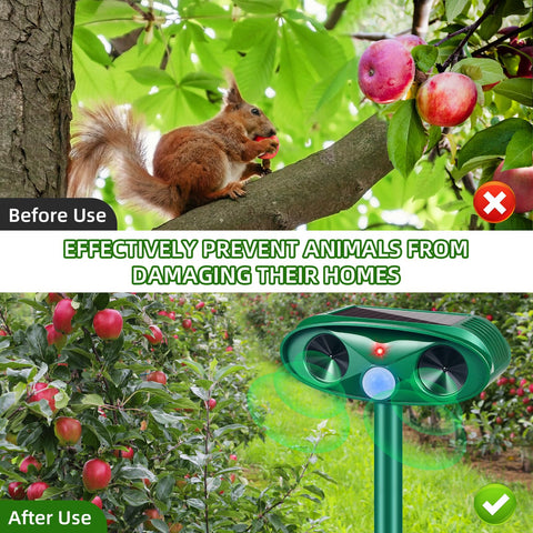 Jahy2Tech wide-angle coverage secures edge-to-edge yard protection