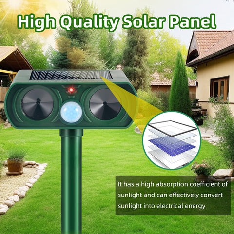 Jahy2Tech waterproof ABS construction ensures year-round outdoor use