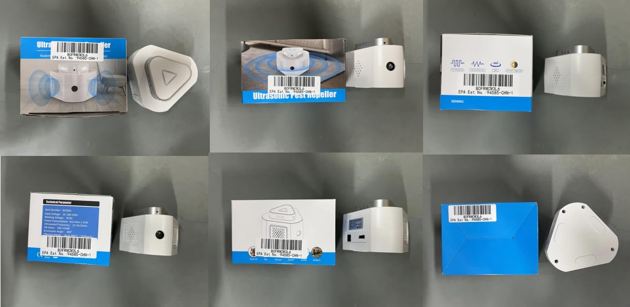 Jahy2Tech ultrasonic mice repellent silent operation for discreet use