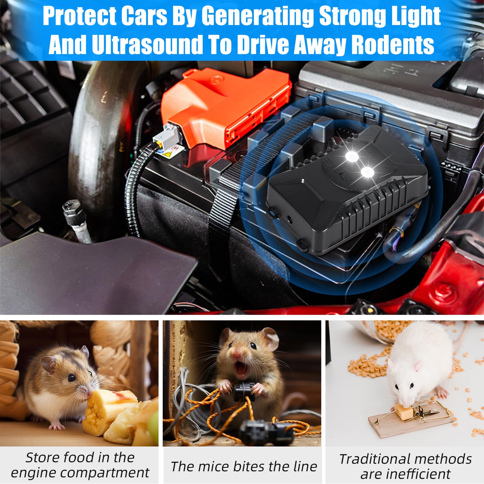 Jahy2Tech zip-tie secure install ensuring 360-degree engine bay coverage