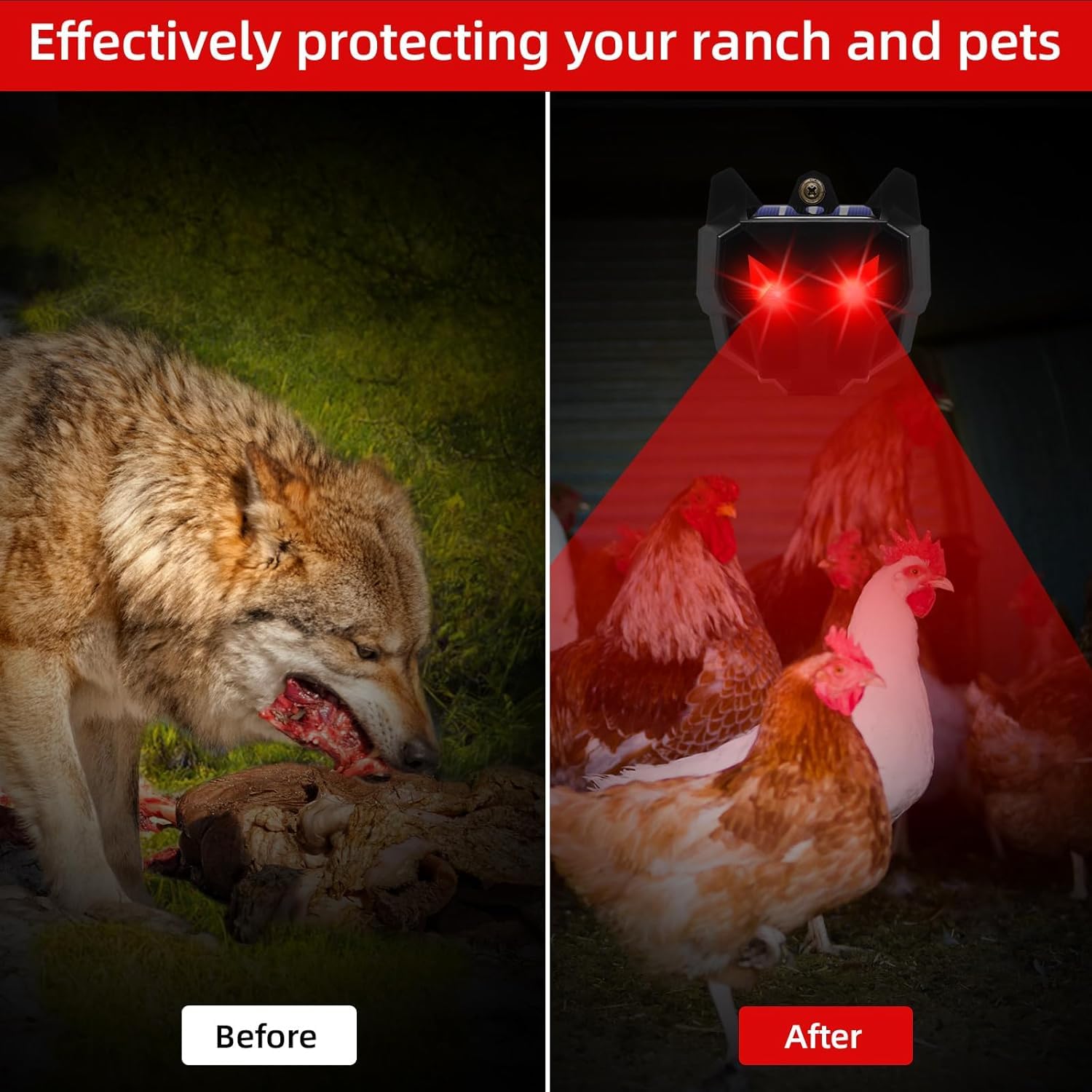 JahyElec repeller with built-in rechargeable battery for outdoors