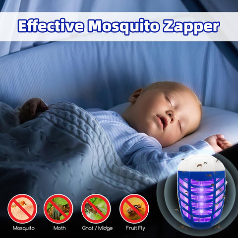 JahyElec compact stylish bug zapper design fits any room.