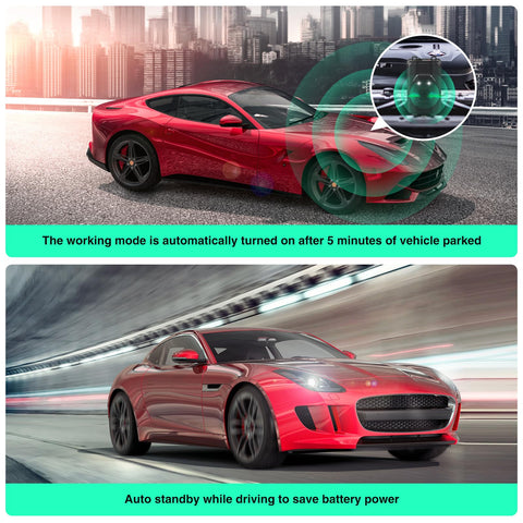 JahyElec DC car power option ultrasonic rodent repellent connects to vehicle battery for protection