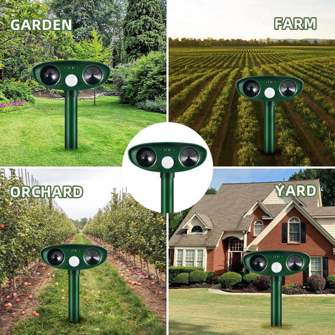 JahyElec easy installation in sunny spots or wall mounting.