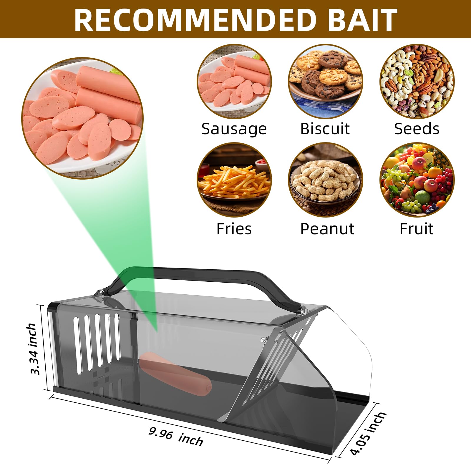JahyElec easy-to-use live cage for safe release
