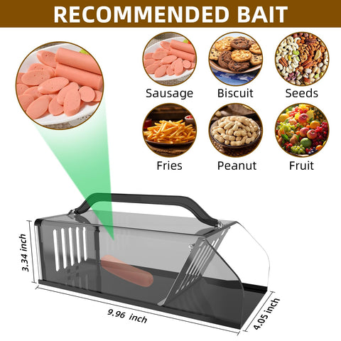 JahyElec easy-to-use live cage for safe release