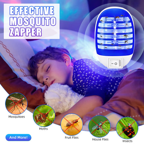JahyElec fruit fly trap lamp helps reduce indoor fruit fly issues.