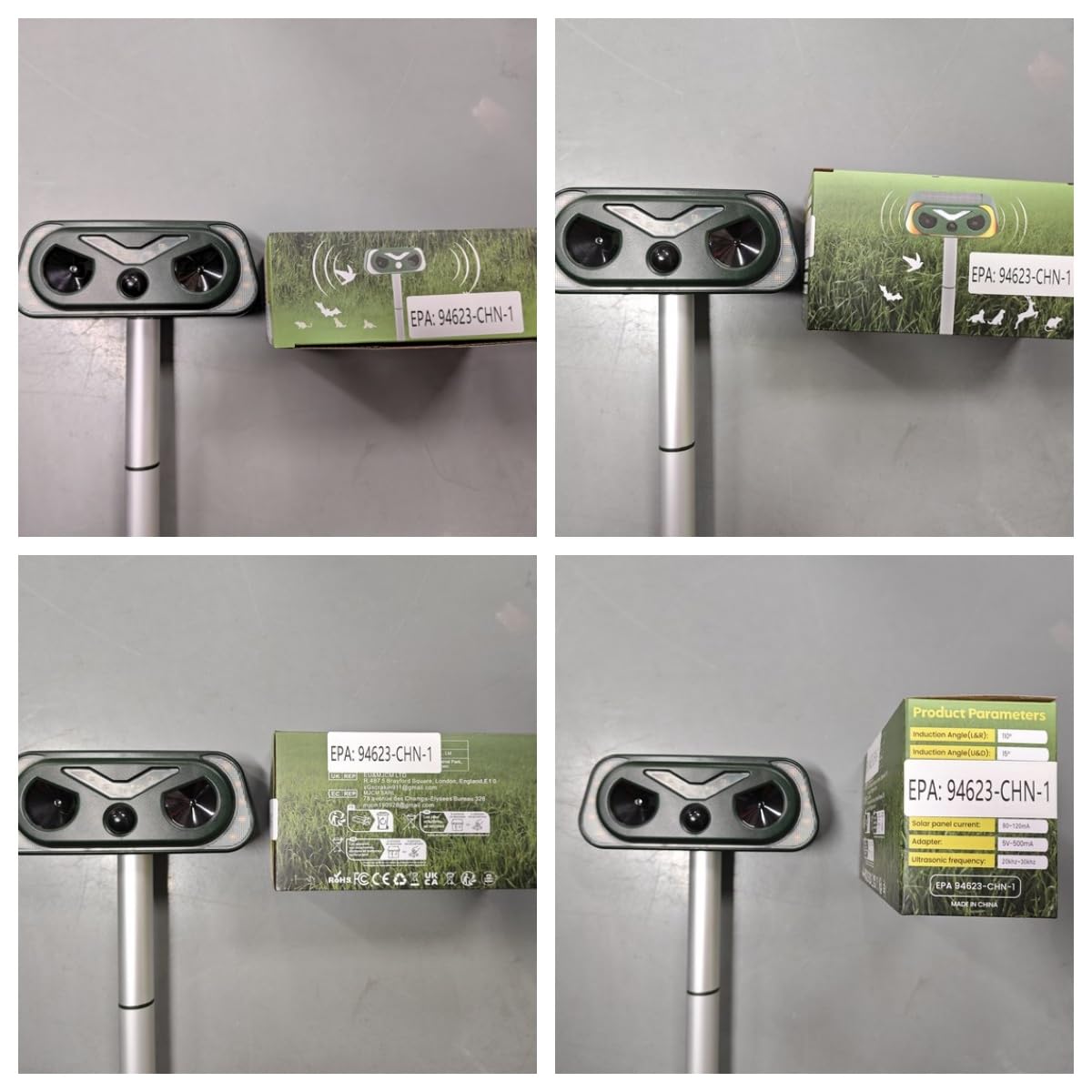 JahyElec dual power options ensure continuous protection on cloudy days