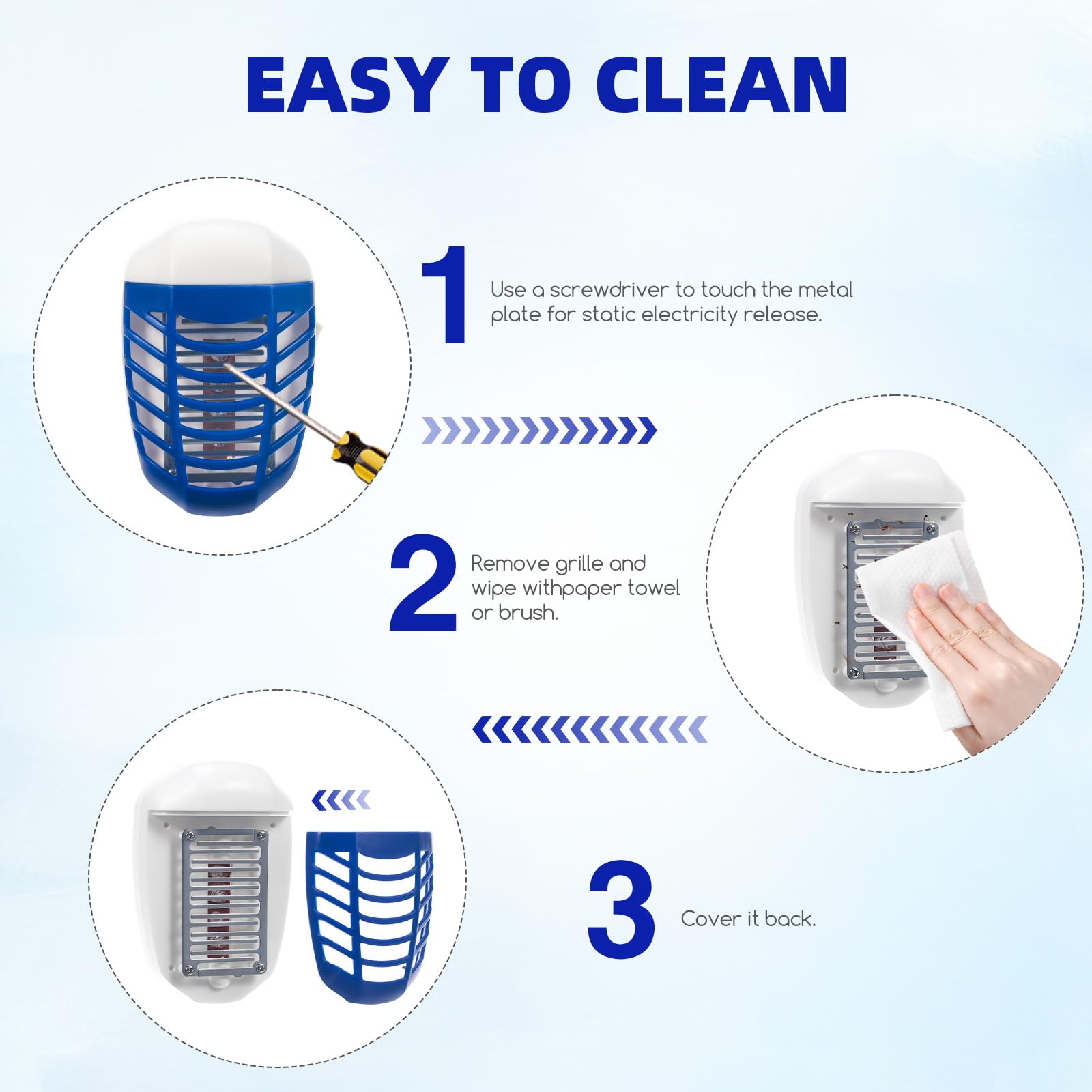 JahyElec multi-room protection setup covers kitchen, bedroom, and living areas.