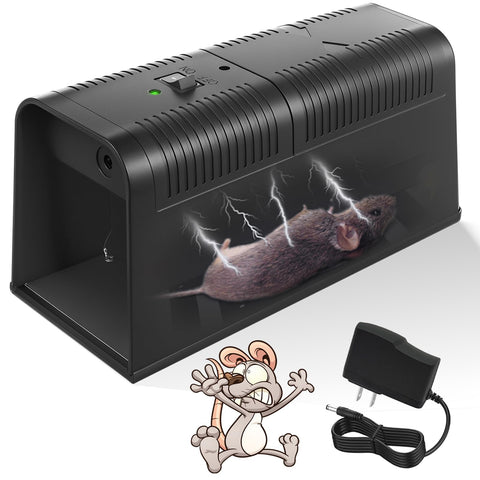 JahyElec Rat Trap Zapper front view, compact and humane design