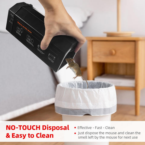 Reusable JahyElec rodent trap suitable for multiple environments.