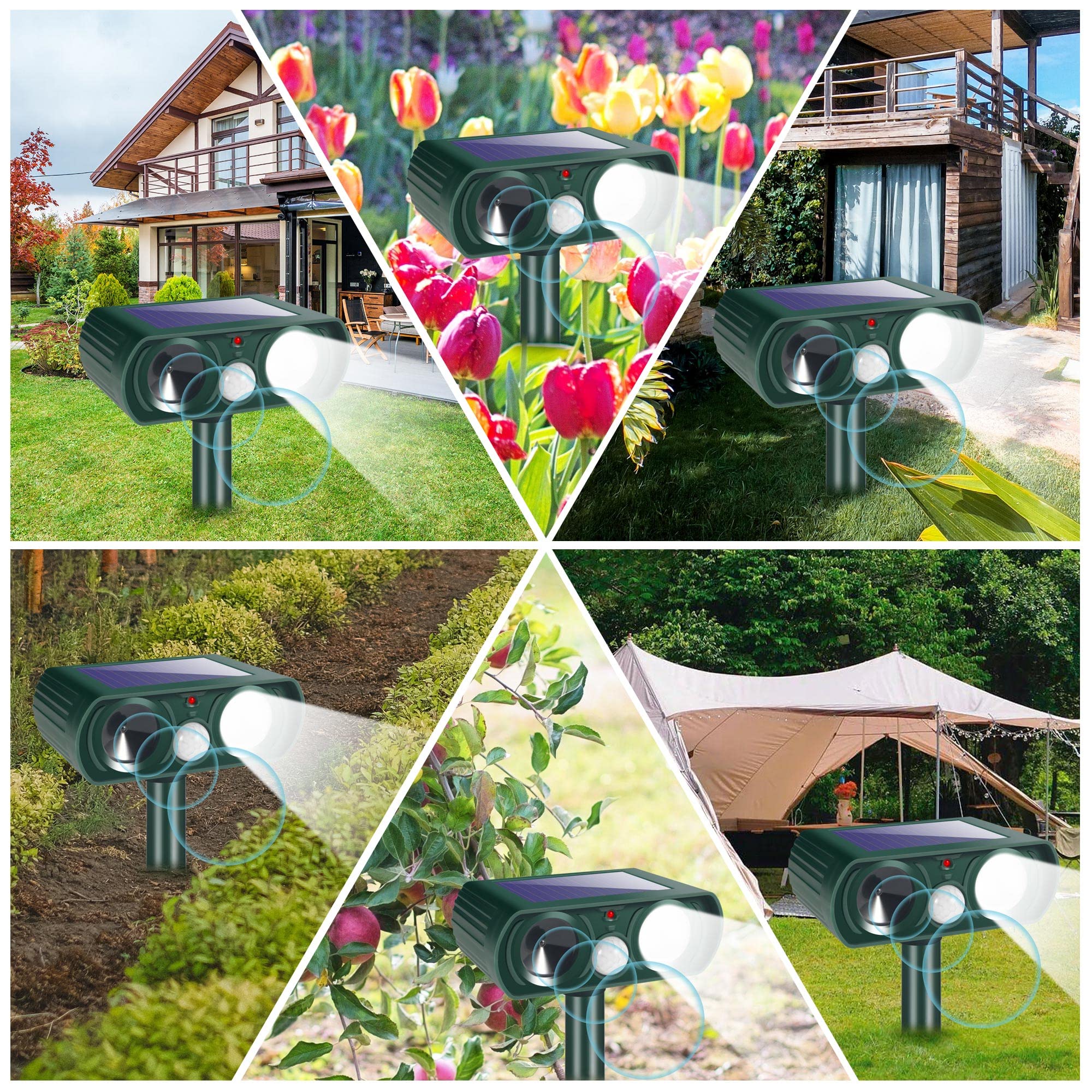 JahyElec ground installation offers easy setup in yards and gardens.