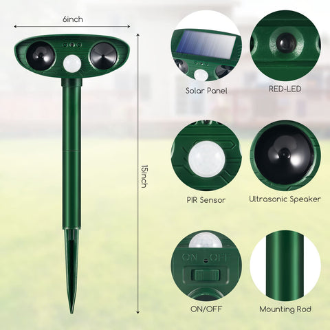 JahyElec weatherproof design withstands rain wind and sun