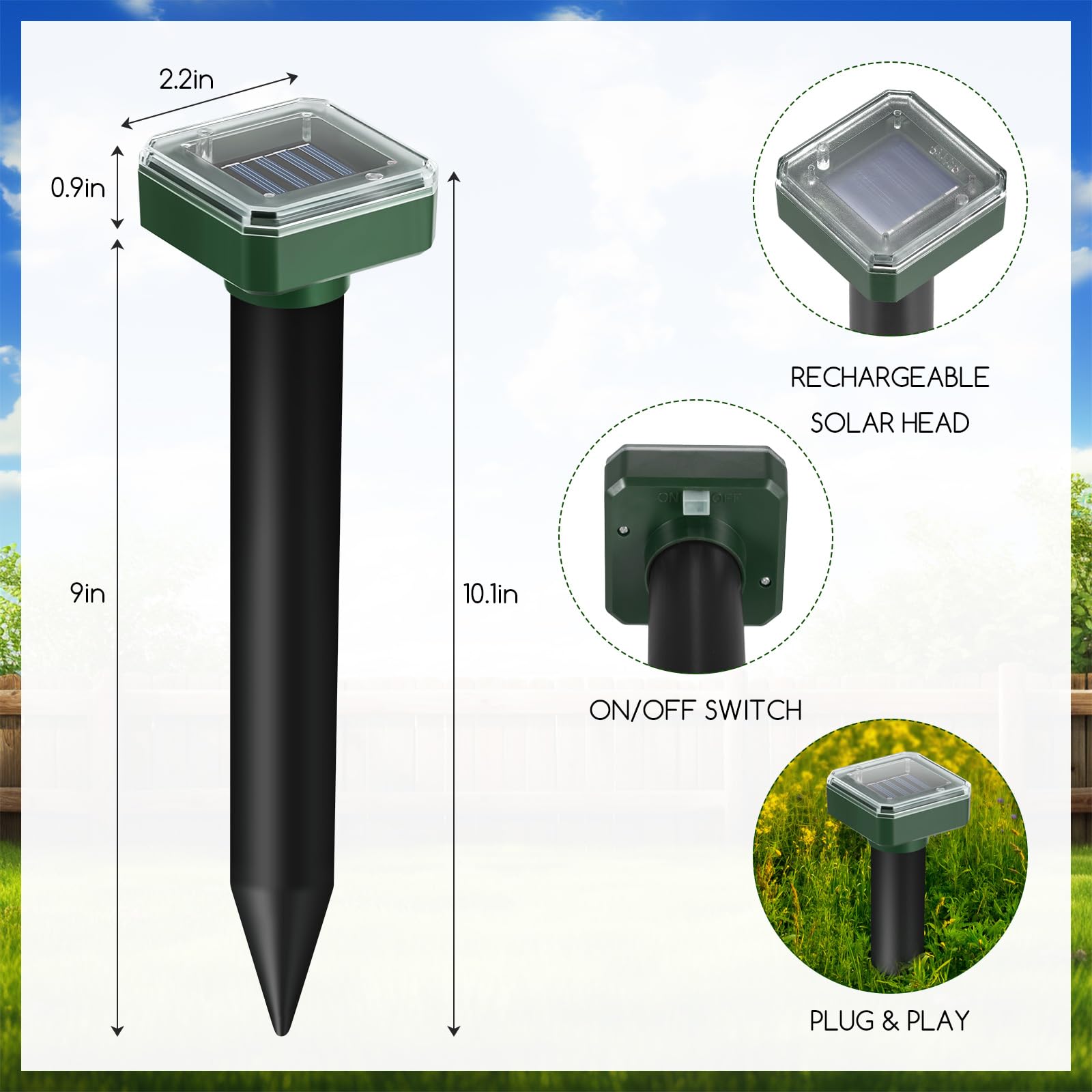 Weatherproof ABS solar panel housing from JahyElec