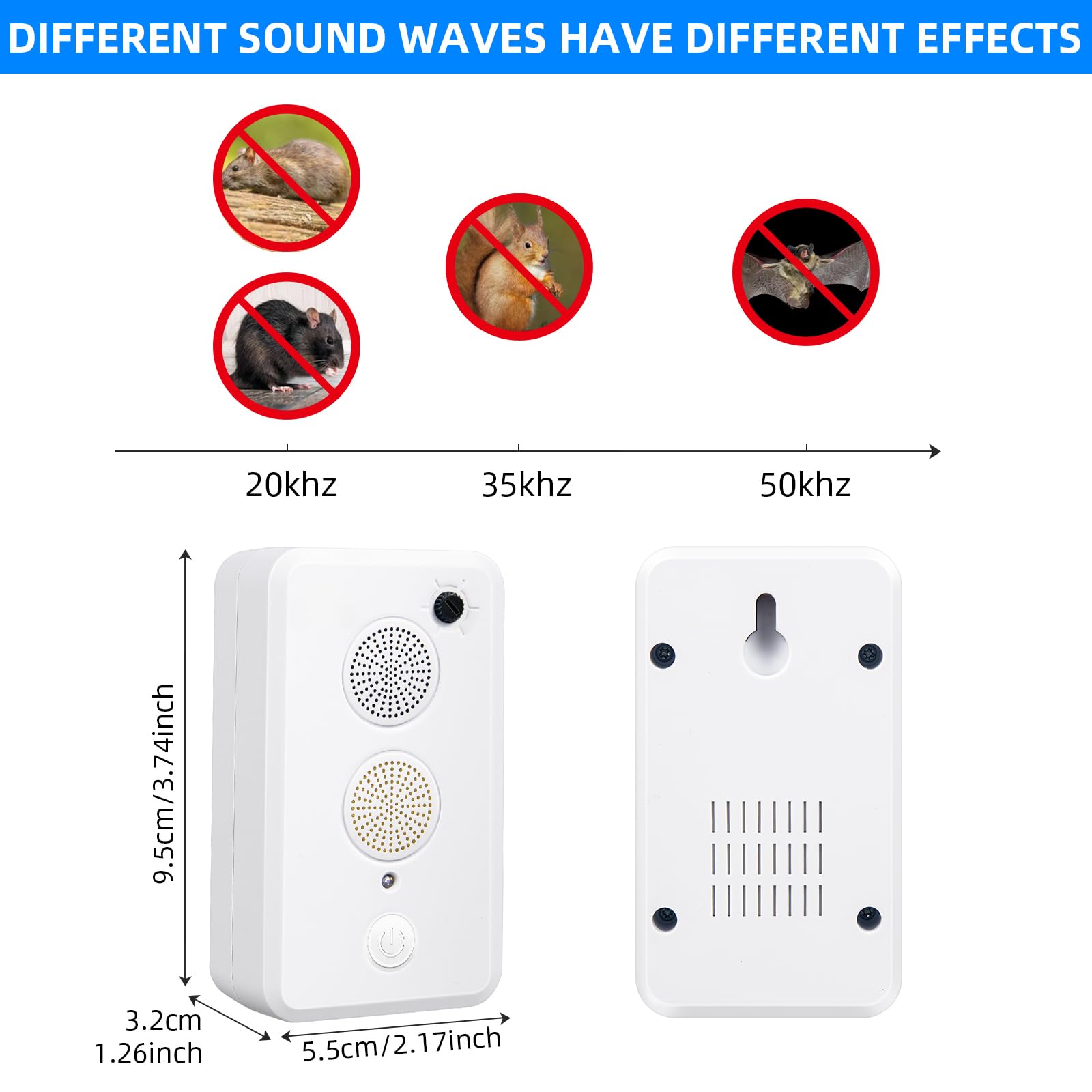 JahyElec easy activation with switch and indicator light.
