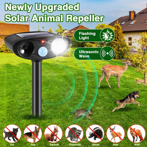 JahyElec solar powered unit recharges daily for continuous protection