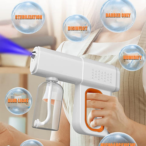 JAJEDS Atomizer one-button operation with lightweight ergonomic design.