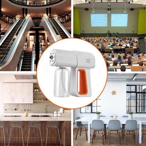 JAJEDS Atomizer portable handheld for home, office, salon, or car use.