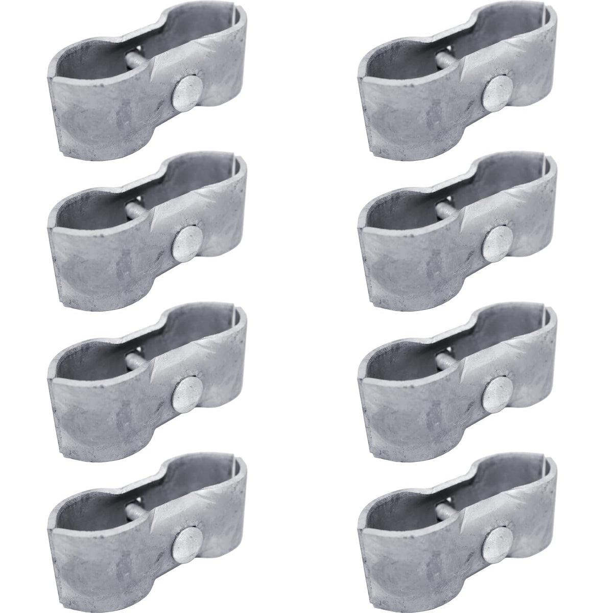 Jake Sales kennel clamps 8-pack ready for quick kennel assembly.