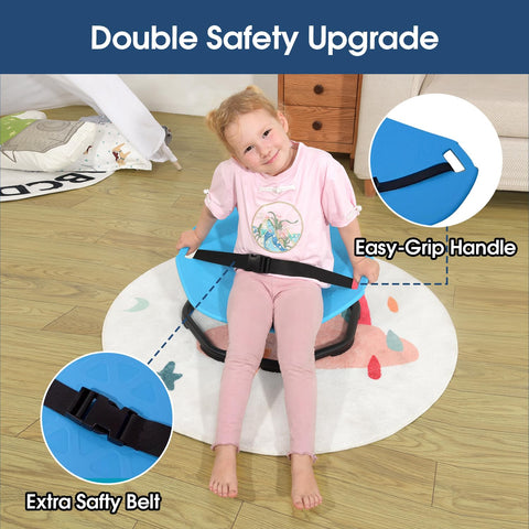 Jakinoy Sensory Chair allows 360-degree rotation to support balance and coordination