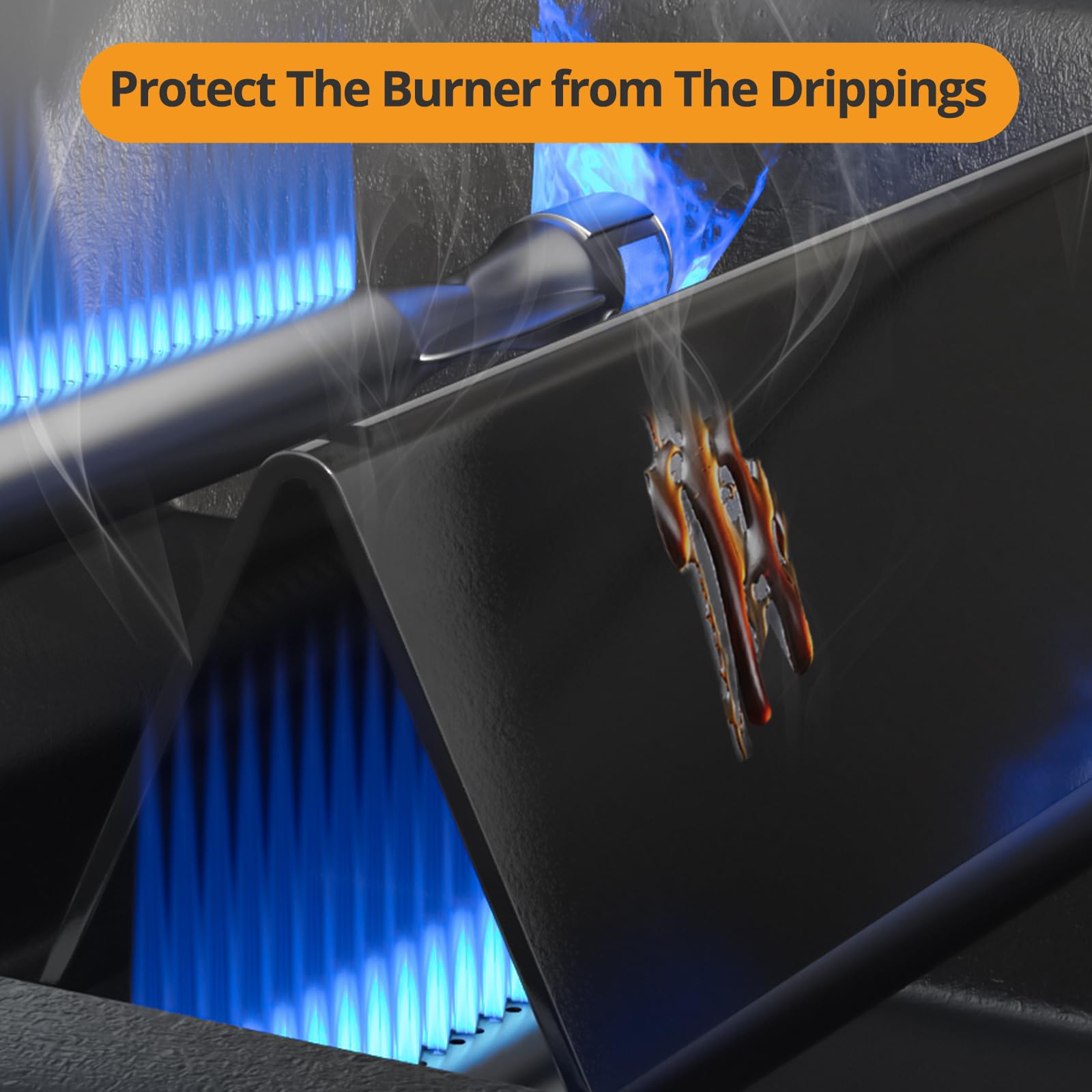 Jakivew 15.3-inch front-mounted flavorizer bars ensure precise fit.