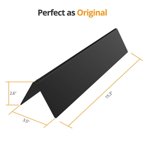 Jakivew porcelain-enameled steel bars 3-pack for durable grilling performance.