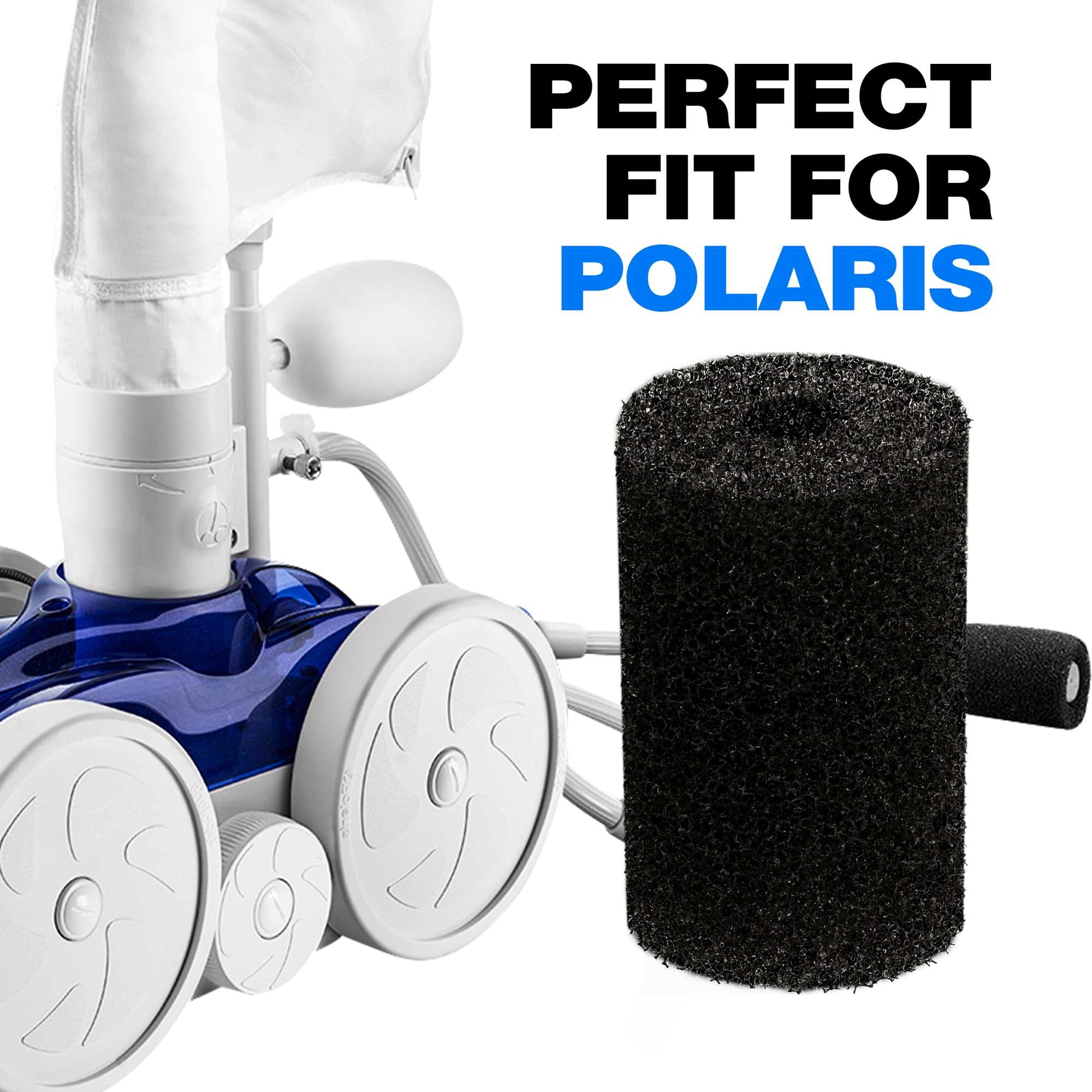 JamBer Polaris compatibility image; fits Vac-Sweep systems across Polaris models.