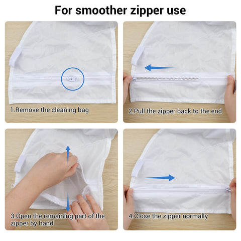 JamBer easy-on easy-off pool bag with sturdy hooks for quick swaps