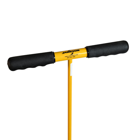 Jameson cable and pipe detection tool with 48in reach and ergonomic T-handle