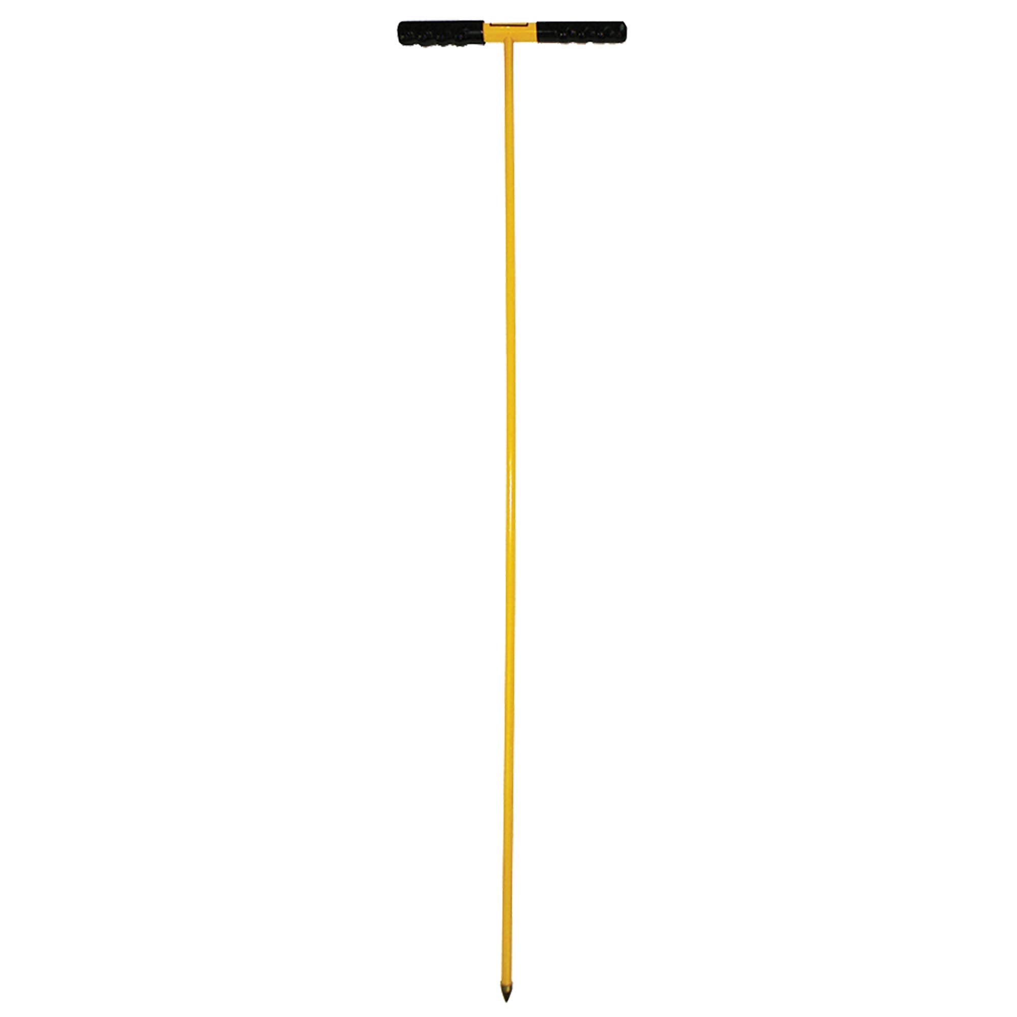 Jameson SP-48 soil probe rod for deep soil sampling in the field.