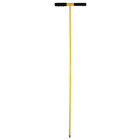Jameson SP-48 soil probe rod for deep soil sampling in the field.