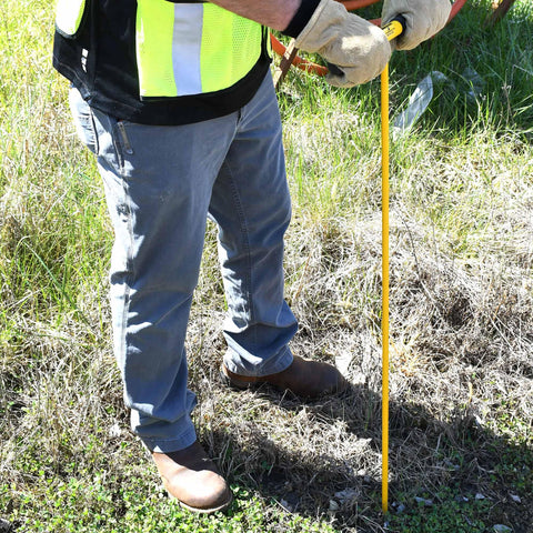 Jameson SP-48R rounded-tip soil probe for precise non-invasive probing in the field