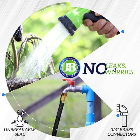 J&B XpandaHose lightweight design under 3.5 lbs for easy handling