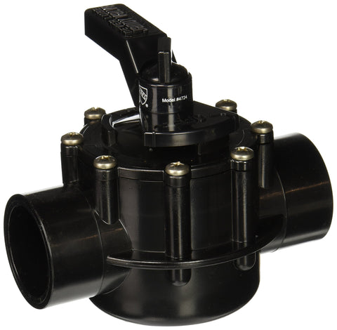 Jandy NeverLube 2-port valve in spa setup—maintenance-free, high-flow performance.