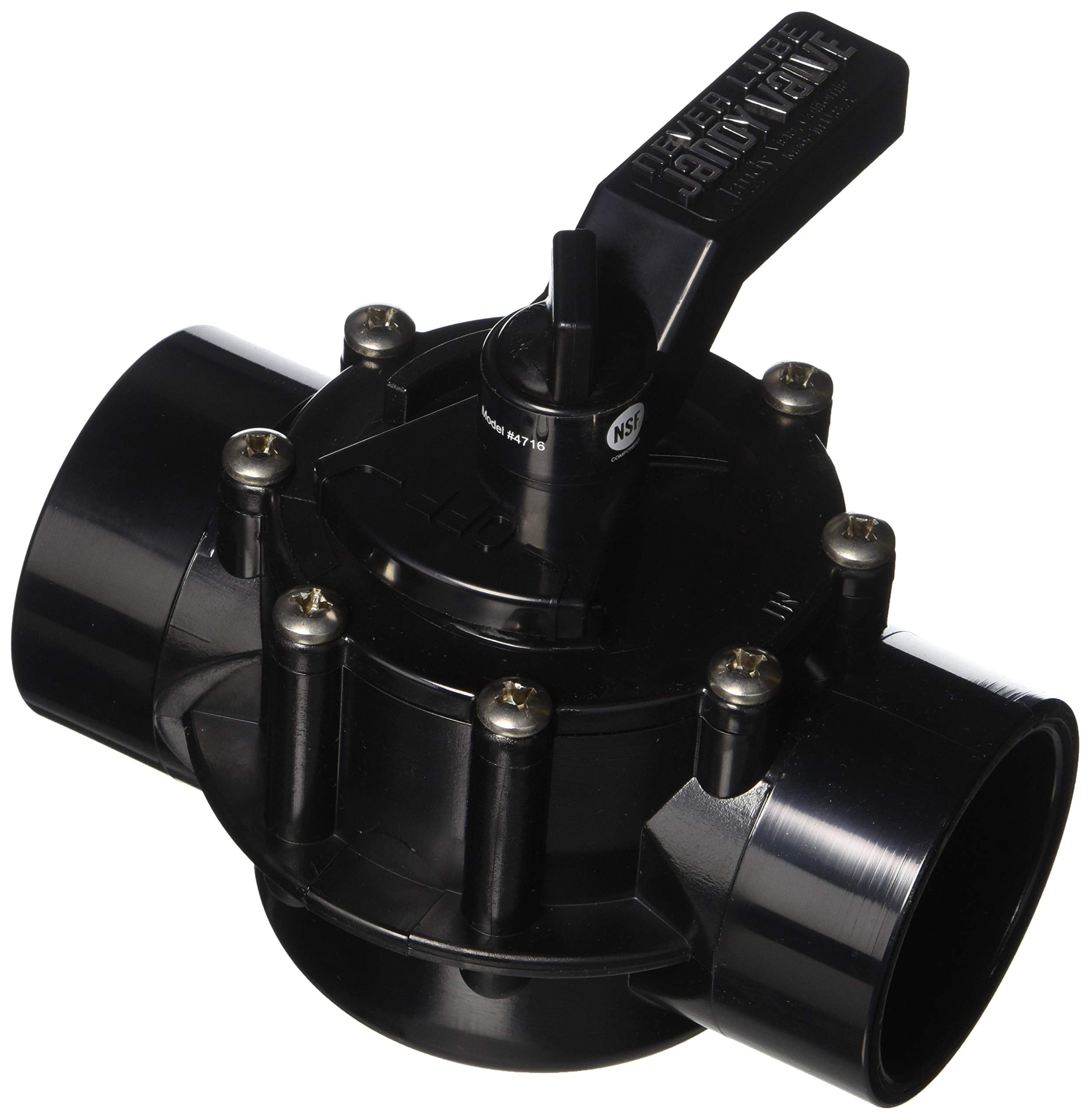 Jandy NeverLube 4716 valve in use demonstrates quick automation integration.