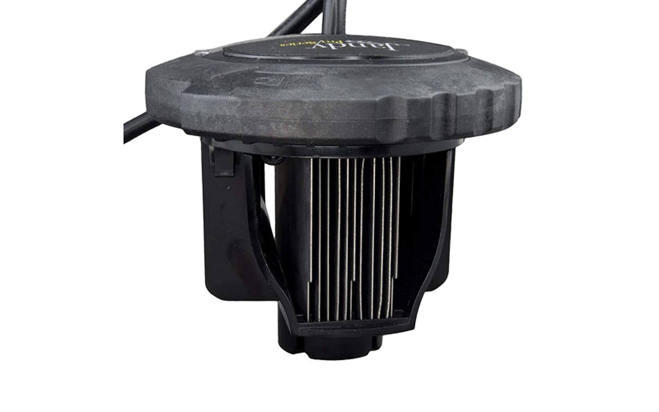 Jandy TruClear salt cell assembly side view highlighting space-efficient build.
