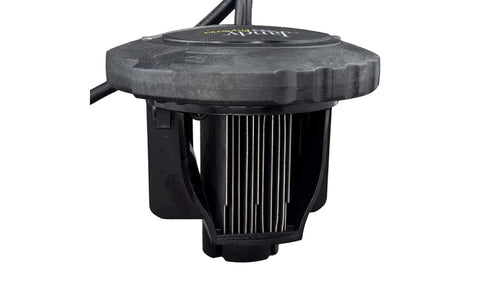 Jandy TruClear salt cell assembly side view highlighting space-efficient build.