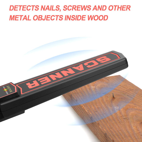 Compact 16-inch wand design enhances portability and quick access.