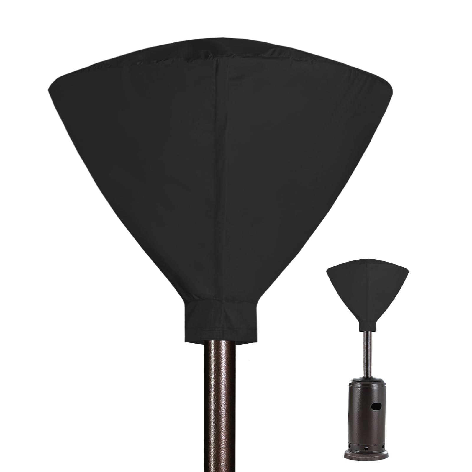 Jannygogo outdoor 34in heater cover dome protects the heater from rain and dust.