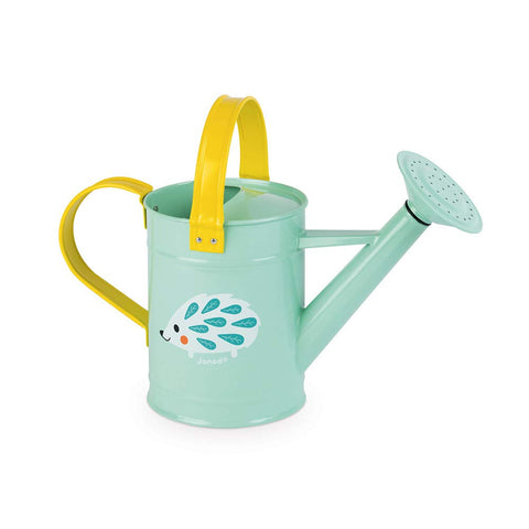 Janod Hedgehog watering can with child-friendly design for outdoor plant care