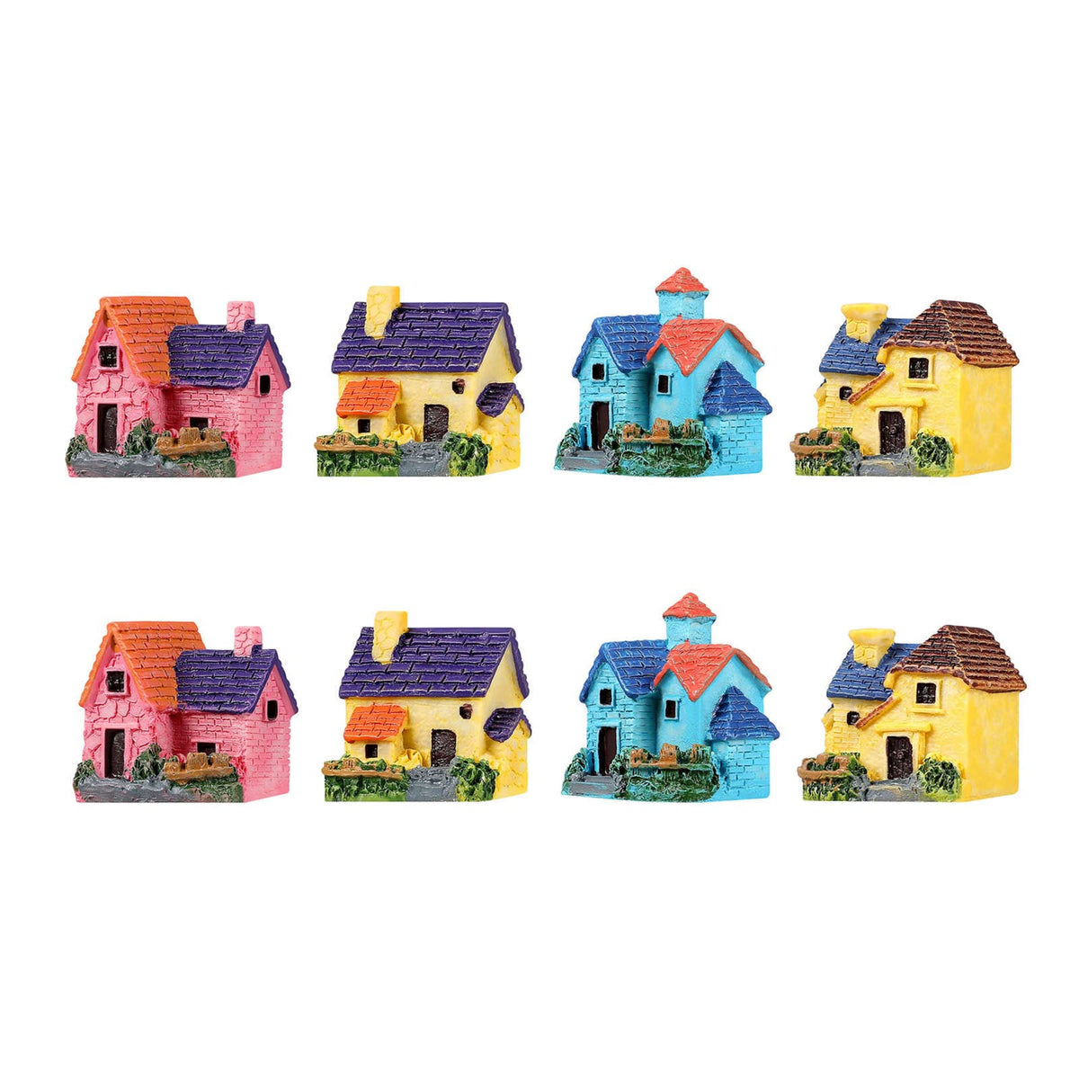 JANOU mini house style A for micro landscapes and terrariums.