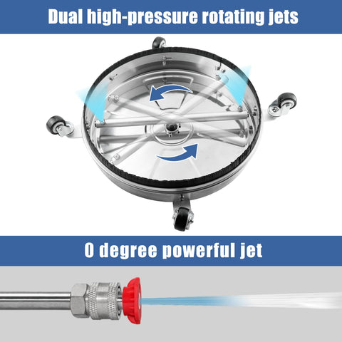 JANZ stainless steel housing delivers durability and splash-free operation